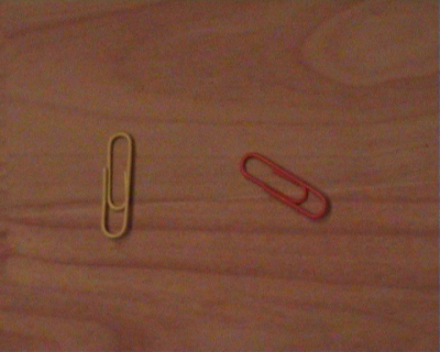 2 paperclips