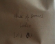 The address