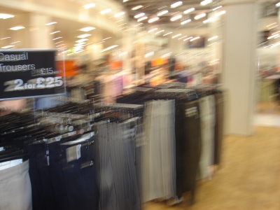 BLURRY TROUSERS!