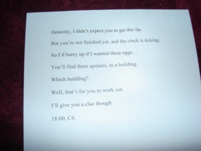 My note.