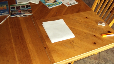 Folded up for quick deployment Folded up for quick deployment