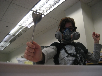 wtf gasmask 3 (+ fun spoon!)