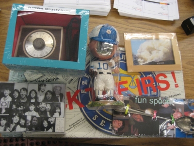 all items, shrink-wrapped and ready to go