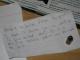note with bullet