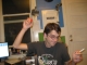 sean throws something on the ground