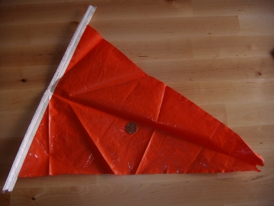 A penny and a flag! A penny and a flag!