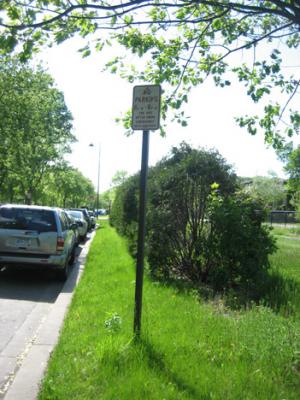 no parking sign