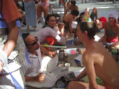 strangers getting into the action strangers getting into the action