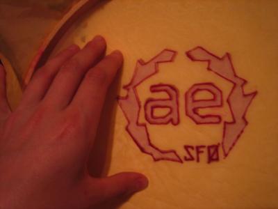 tracing onto screen