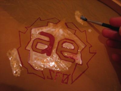painting the mod podge