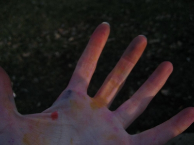 stained hands stained hands