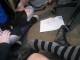 touching toes