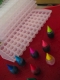 food coloring & icecube trays