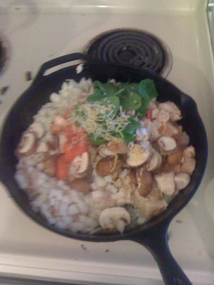 Stir Fry being....stir fried