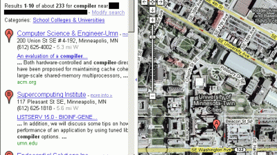 The compiler map
