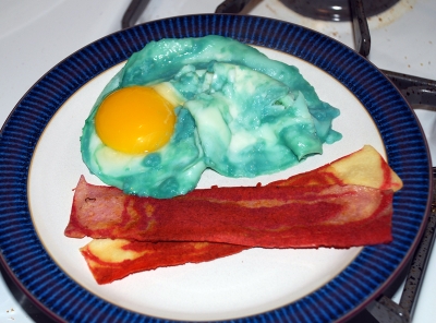 A very verdant breakfast!