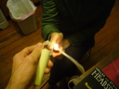 and sealing it tight.