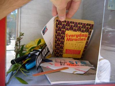 The first day's take.