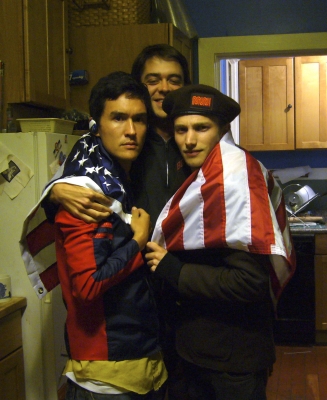 Wrapped in the flag (as always, yah?)