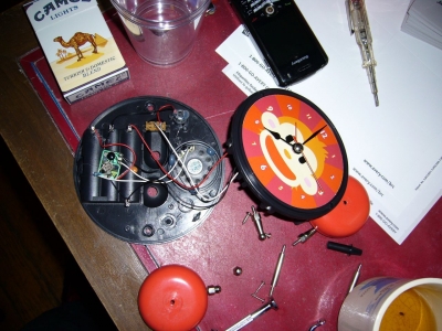 Vivisection (batteries present)