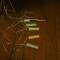 Chalks on a string