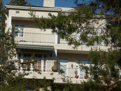 A house in the distance