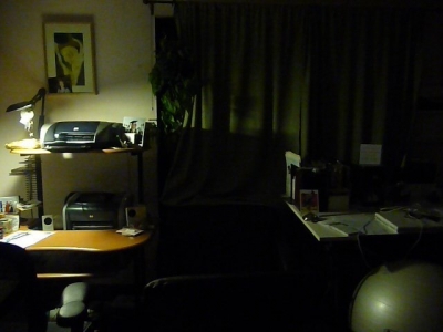 Chair is in position.