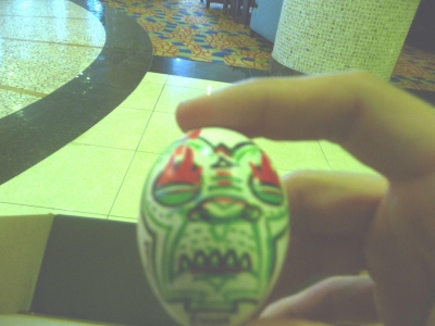 A Real Life Tiki Egg