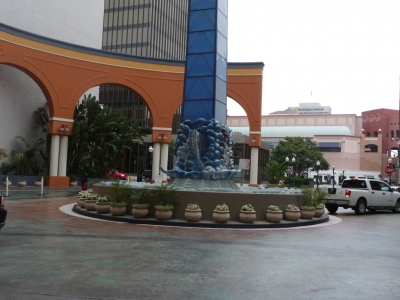 On the way to the freeway...