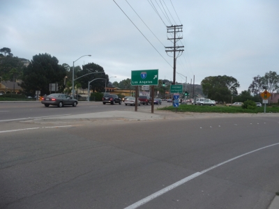 I waited in Del Mar as it got later ...