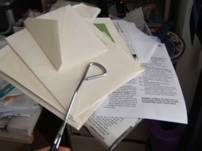 Removing the topmost layer