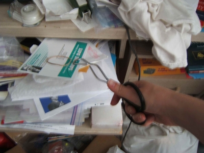 The excavation begins