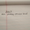 The list for Area A