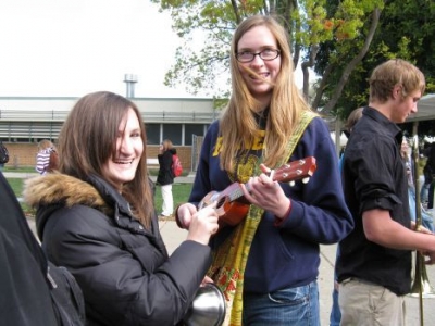 two girls who joined in