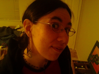 This is how Mizu always poses for pictures when she can.