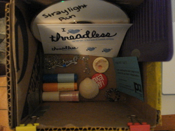 think inside the box, for once.