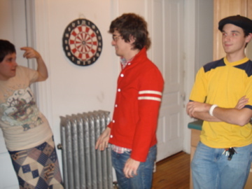 jake getting ready to head out.