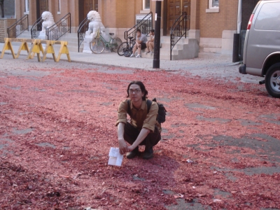 leftover from some festivities?