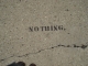 nothing.