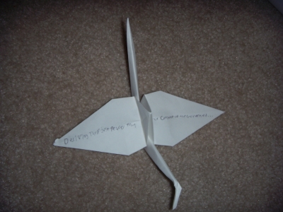 Finished crane