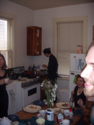 Dax made us pancakes! Dax made us pancakes!