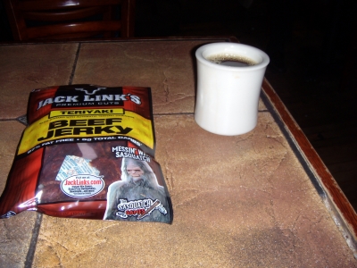 I got coffee.