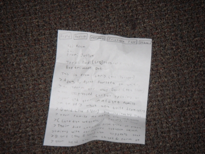The letter The letter