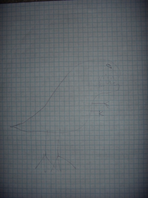 This was supposed to be a tyrannosaurus