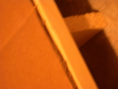 Adding cardboard