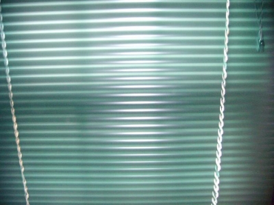 Closing the blinds Closing the blinds