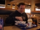 Shea eating lunch.
