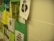 Bulletin board.