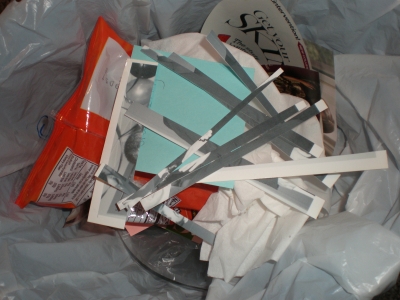 this is generally where the trash goes