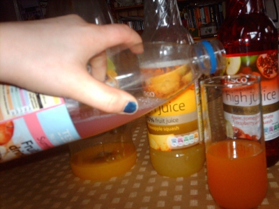 Add the Summer Fruits Squash